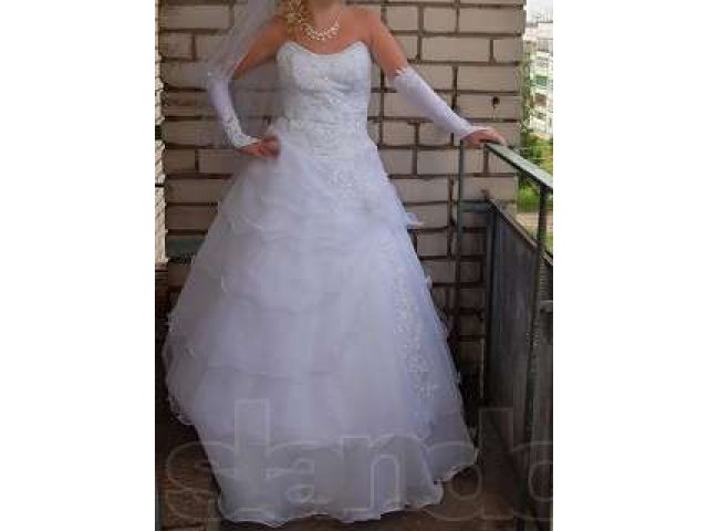 Продажа свадебного платья в городе Череповец, фото 3, стоимость: 7 000 руб.