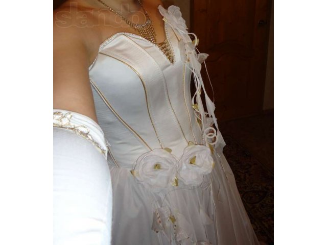 Счастливое свадебное платье в городе Пятигорск, фото 5, стоимость: 8 000 руб.