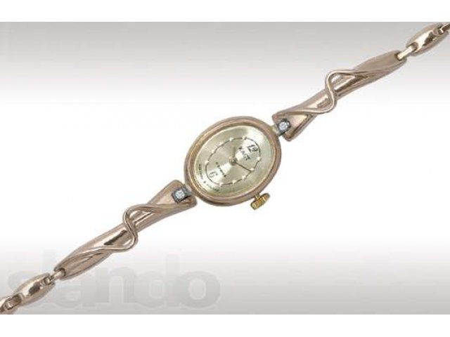 Золотые часы с браслетом с бриллиантами в городе Санкт-Петербург, фото 1, стоимость: 32 000 руб.