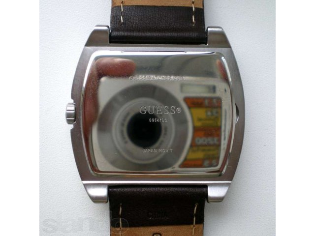 Guess G95479G современные часы Большая тройка на широком ремне в городе Воронеж, фото 3, стоимость: 3 999 руб.