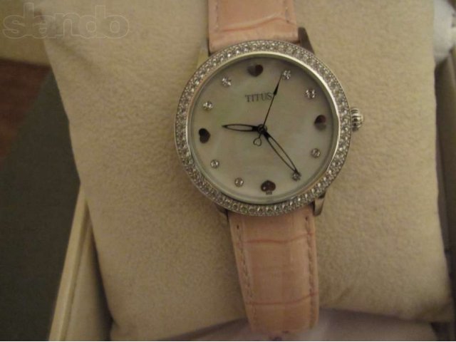 Продам часы женские с перламутровым циферблатом, марка SOLVILetTITUS в городе Новосибирск, фото 1, Наручные часы