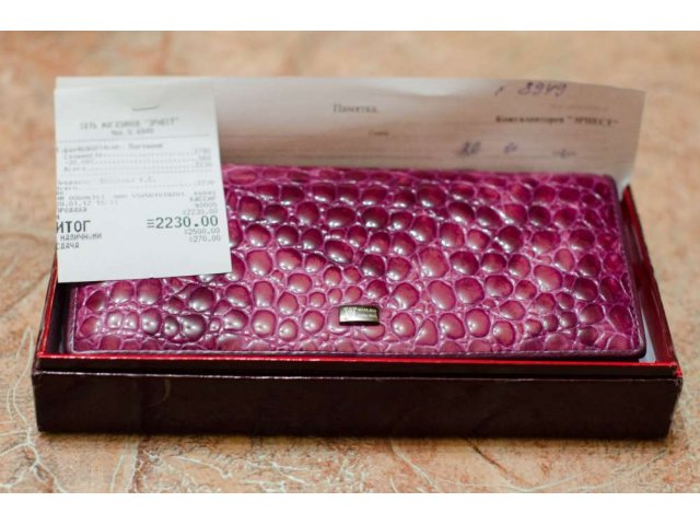 Продам кошелёк (новый) в городе Омск, фото 2, Омская область