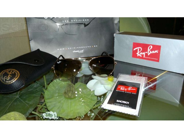 Ray Ban Aviator новые бесплатная доставка по РФ в городе Нальчик, фото 4, стоимость: 5 000 руб.