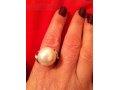 Новое серебр.кольцо с жемчужиной в городе Краснодар, фото 4, Краснодарский край