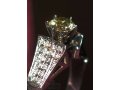 Шикарное кольцо золото 4 гр. бриллиант 0,51+0,32 кт в городе Калининград, фото 1, Калининградская область