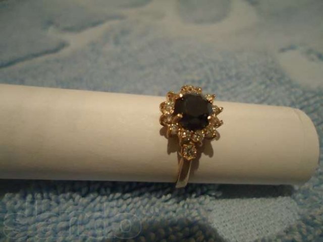 Шикарное золотое кольцо с огромным бриллиантом в городе Тюмень, фото 1, стоимость: 35 000 руб.