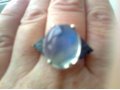 Продам новое кольцо с лунным камнем и саапфирами в городе Ижевск, фото 1, Удмуртия