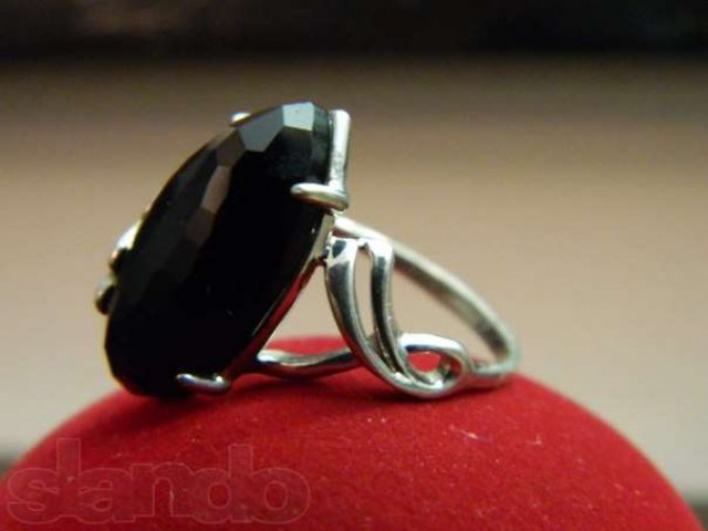 Супер красивое серебряное кольцо с ониксом в городе Астрахань, фото 1, стоимость: 1 700 руб.