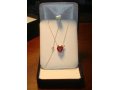 Подарок девушке. Рубиновое сердце с бриллиантовым хвостиком в городе Нижний Новгород, фото 1, Нижегородская область