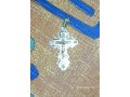 Крест с 5 бриллиантами в городе Санкт-Петербург, фото 1, Ленинградская область