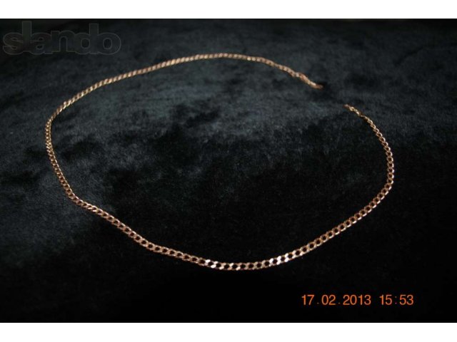 Продам мужскую золотую цепочку, одинарное панцирное плетение, 56см в городе Нижний Новгород, фото 2, Нижегородская область