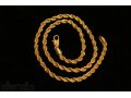 Золотая цепочка кручёное плетение вес 55,24грамма в городе Санкт-Петербург, фото 1, Ленинградская область