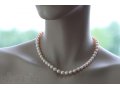 Ожерелье из нежно-розового морского жемчуга (Южно-Китайское море) в городе Санкт-Петербург, фото 2, стоимость: 4 990 руб.