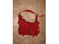 Красная сумка из замши и лак.кожи в городе Красноярск, фото 1, Красноярский край