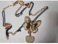 Цепочка с кулоном Бабочка и мотыльки бренд Fashion Jewelry в городе Мурманск, фото 1, Мурманская область