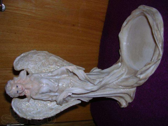 Новая статуэтка - Ангел с подсвечником. Немного переливается блестками в городе Железногорск, фото 4, стоимость: 900 руб.
