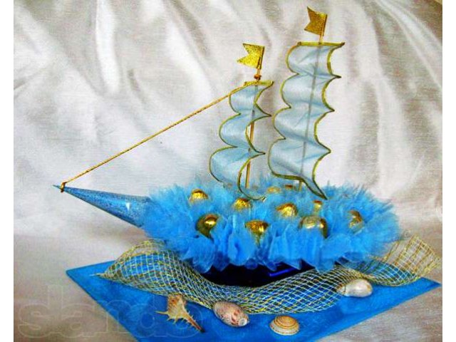 Кораблик из конфет в городе Санкт-Петербург, фото 3, стоимость: 1 500 руб.