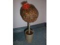 дерево из кофейных зерен с цветком выполенным в технике квиллинг в городе Оренбург, фото 2, стоимость: 400 руб.