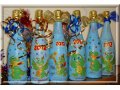 Новогодние бутылки, корзины, конфетные букеты в городе Самара, фото 8, стоимость: 400 руб.