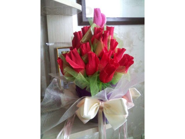 Букет роз из конфет в городе Воронеж, фото 1, стоимость: 500 руб.