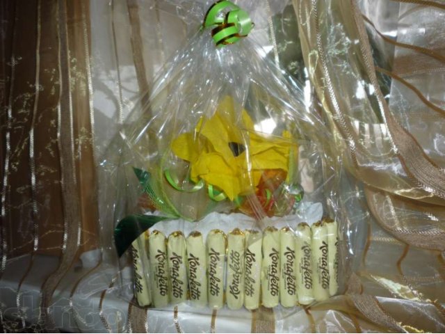 Конфетные букеты на заказ в городе Белореченск, фото 6, стоимость: 300 руб.
