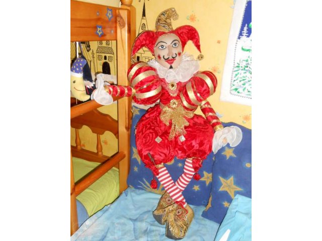 Интерьерная кукла Королевский шут в городе Нижний Новгород, фото 1, Сувениры и подарки