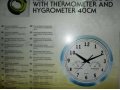 Настенные  часы  с  термометром  и  влагометром  из  ФИНЛЯНДИИ в городе Екатеринбург, фото 2, стоимость: 1 500 руб.