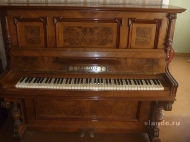 Продается антикварное пианино в городе Воронеж, фото 1, стоимость: 50 000 руб.