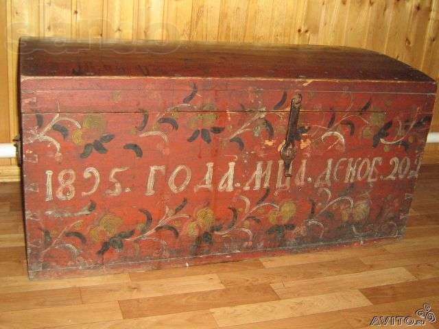 срочно!!!продам старинный сундук в городе Северо-Задонск, фото 1, стоимость: 500 руб.