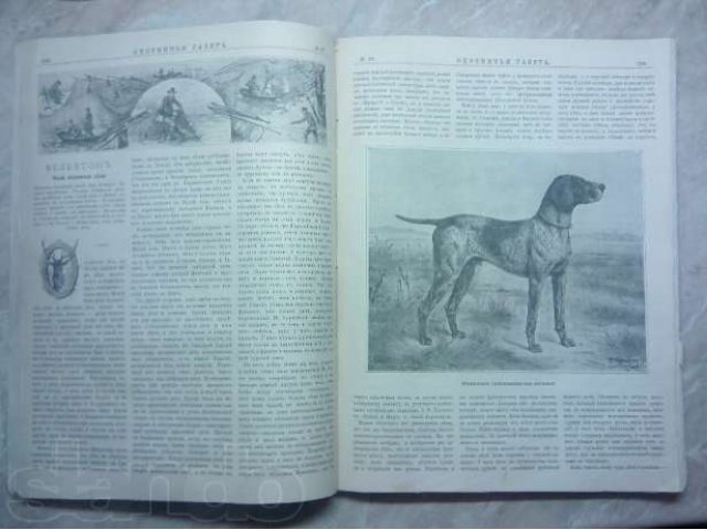 Охотничья газета 1890 г 16 номеров в городе Железнодорожный, фото 2, стоимость: 16 000 руб.