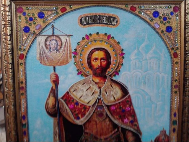 Икона Александра Невского в городе Астрахань, фото 2, стоимость: 6 500 руб.