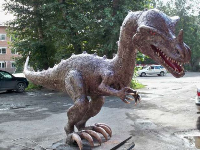 Скульптура динозавра в городе Новосибирск, фото 1, стоимость: 500 000 руб.
