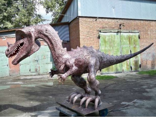 Скульптура динозавра в городе Новосибирск, фото 2, Предметы искусства