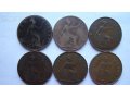 Монеты 1 пенни Великобритании разных королей и королев в городе Краснодар, фото 1, Краснодарский край