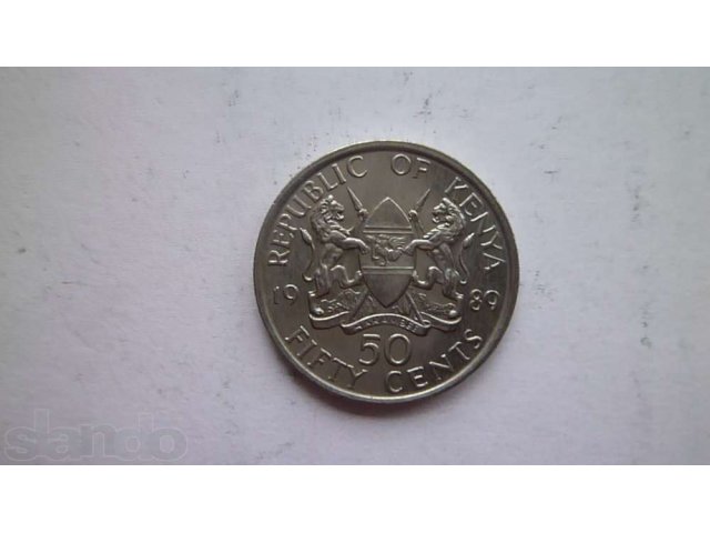 монета Кения-50 центов в городе Краснодар, фото 1, Нумизматика