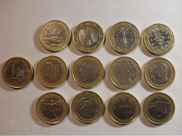 1 Евро (разные) Обмен. Продажа в городе Санкт-Петербург, фото 1, стоимость: 50 руб.