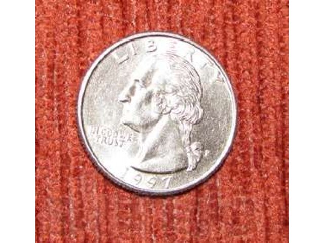 Монета США 25 центов в городе Мытищи, фото 1, Нумизматика