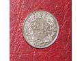 Монета Швейцарии 2 франка в городе Мытищи, фото 1, Московская область