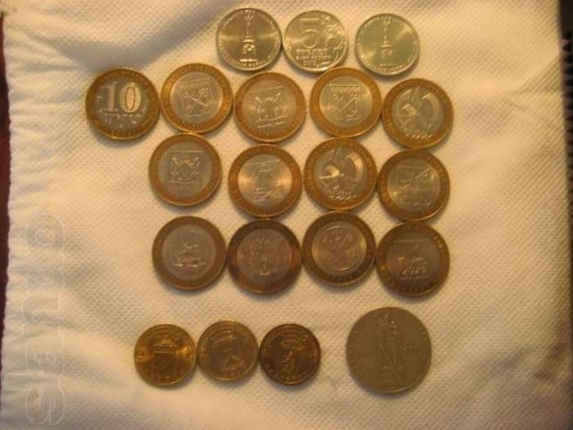 Обменяю юбилейные 10-ти рублевые монеты в городе Клин, фото 1, стоимость: 0 руб.