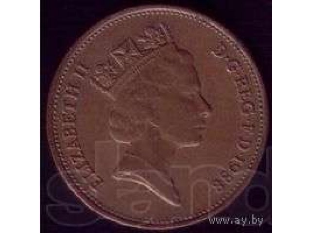 Монета 2 (two pence) 1988 года в городе Мончегорск, фото 1, Нумизматика