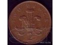 Монета 2 (two pence) 1988 года в городе Мончегорск, фото 2, стоимость: 1 000 руб.