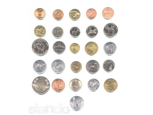 Монеты мира в городе Северодвинск, фото 1, стоимость: 1 100 руб.