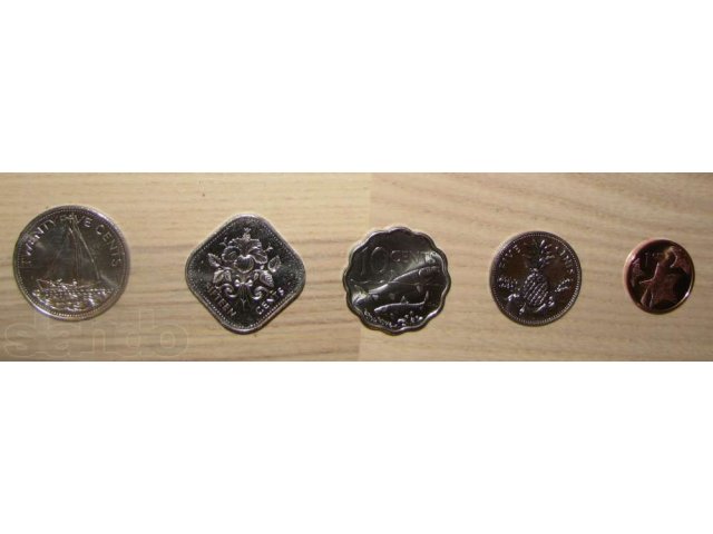 Набор монет Багамских островов 5 монет в городе Мытищи, фото 1, Нумизматика