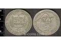 Старинная монета 50 франков в городе Курская, фото 1, Ставропольский край