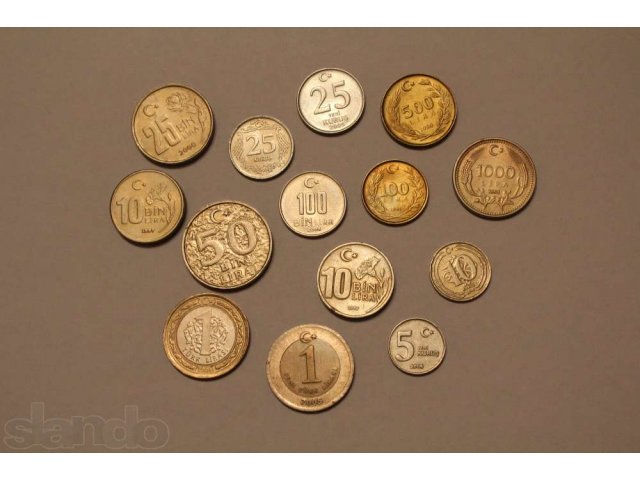 Продам набор турецких монет в городе Новороссийск, фото 1, Нумизматика