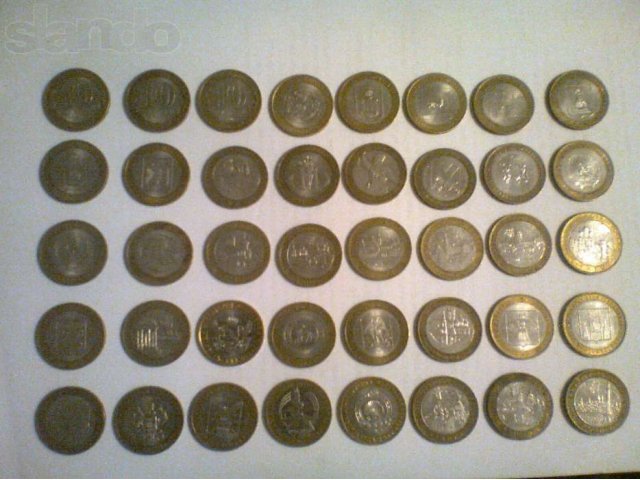 Юбилейные 10-ти рублевые монеты в городе Белгород, фото 1, стоимость: 300 руб.