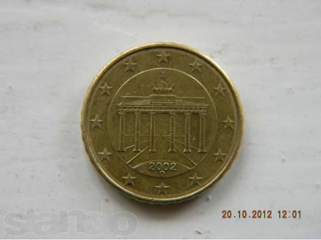 10 евроцентов 2002 Германия D в городе Смоленск, фото 1, Нумизматика