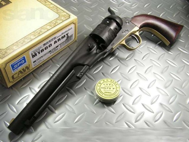 Модель американского револьвера  Colt Army Model 1860 в городе Владивосток, фото 4, Антикварное оружие