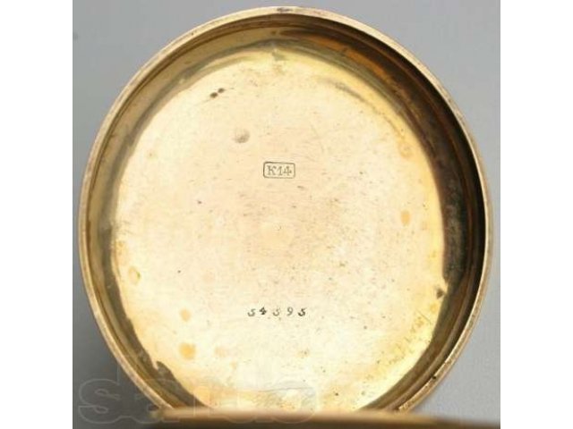 Часы карманные Hooper & Allen золото 585 проба Англия Cardif диаметр 44 мм  конец ХIХвека 15камней в городе Челябинск, фото 2, стоимость: 32 400 руб.