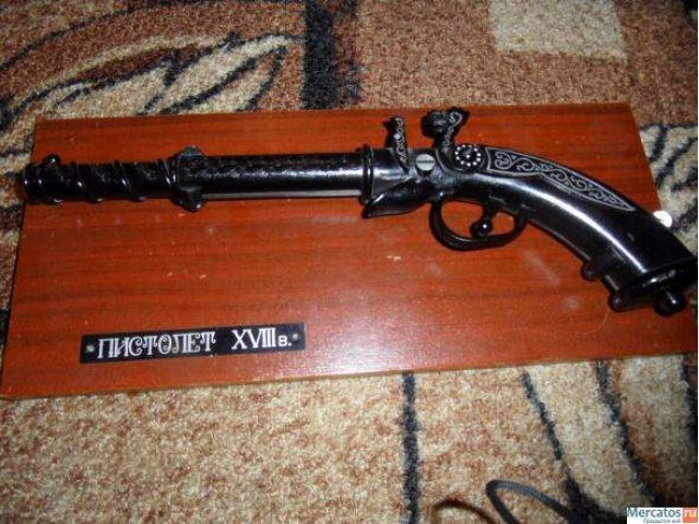 Макет дуэльного пистолета XVIII века в городе Санкт-Петербург, фото 1, стоимость: 1 100 руб.